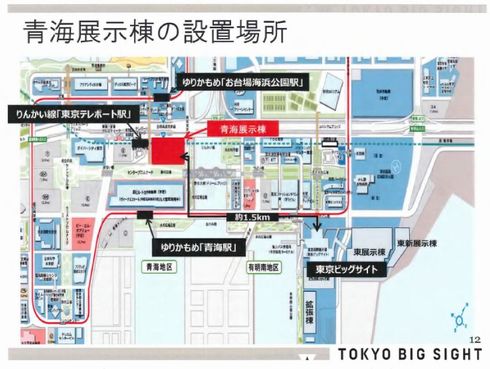 東京ビッグサイト　オリンピック