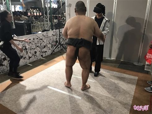 大相撲VRに白鵬＆琴奨菊　ガチのツッパリ飛んでくる横綱級のリアル