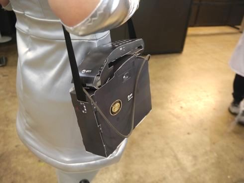 ニコニコ超会議　NTT　携帯　ペーパークラフト