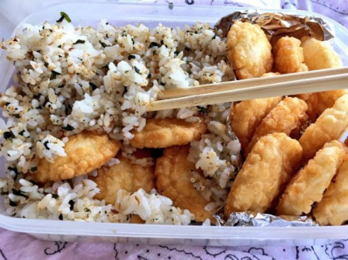 奥さん ピザポテト ぼんち揚 いたずら 仕返し 弁当