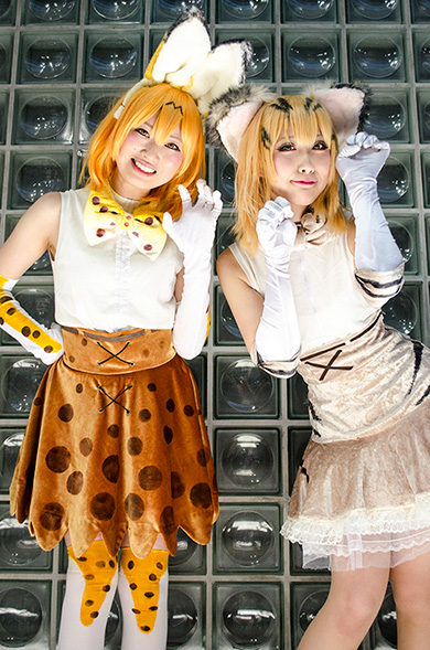 サーバルとスナネコ