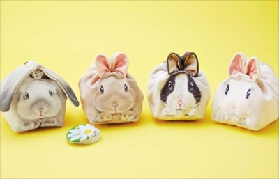 ハンドメイド　うさみみポーチ　うさみみ巾着　きょん様 ハンドメイド うさみみポーチ うさみみ巾着 きょん様