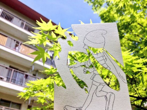 スプラトゥーン ファンアート 切り絵 四季 春夏秋冬