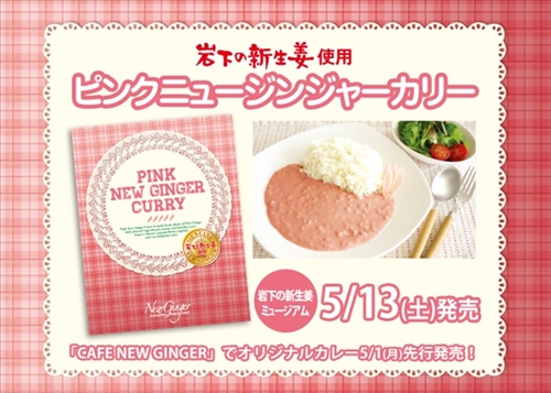 岩下ピンクニュージンジャーカリー