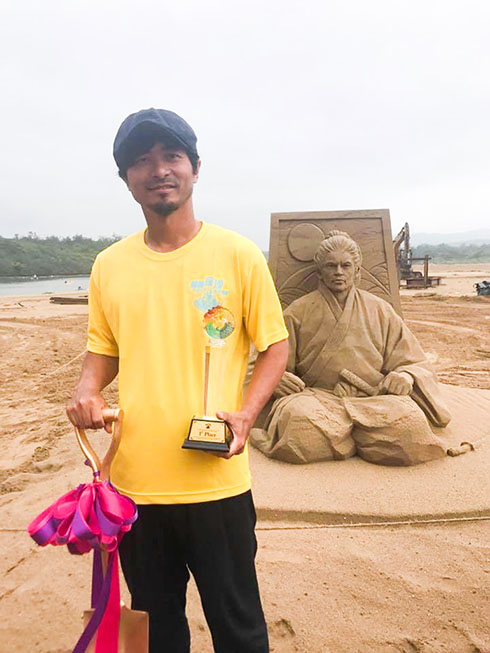 砂像アーティスト・保坂俊彦さん