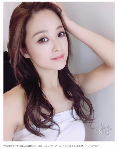 鈴木奈々　ロングヘア