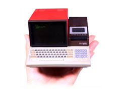 PasocomMini MZ-80C（説明書などの欠品有り） 話題沸騰！MZ-80Cの「パソコンミニ」展示品フォトギャラリー