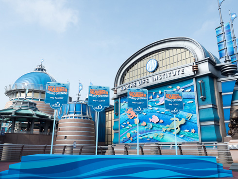 ディズニーシーにドリーとマーリン