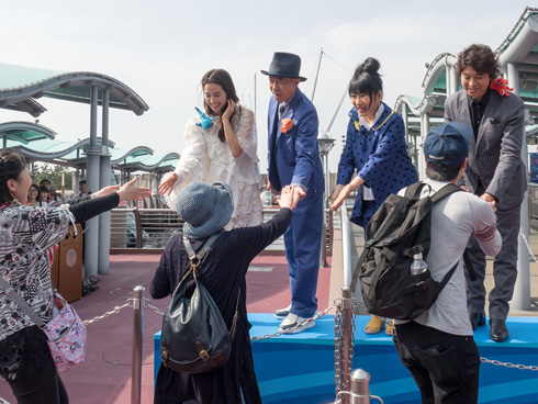 ディズニーシーにドリーとマーリン