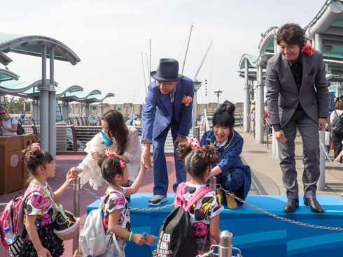 ディズニーシーにドリーとマーリン