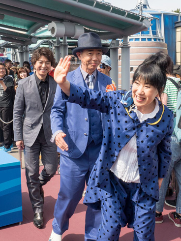 ディズニーシーにドリーとマーリン