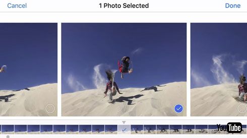アクション撮影