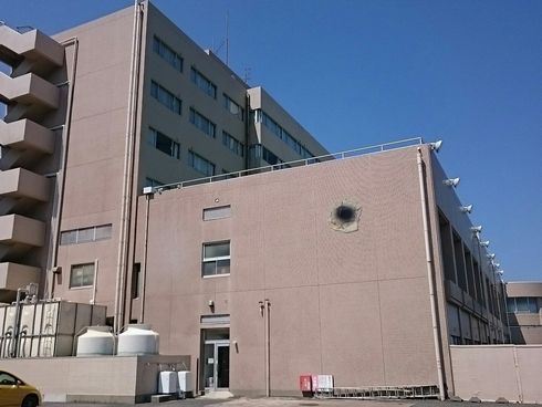 大洗シーサイドホテル　ガルパン　戦車　弾痕