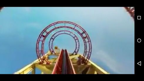 ユニバーサル・スタジオ・フロリダ　動画　パノラマ　ジェットコースター