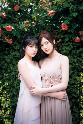 白石麻衣　大園桃子