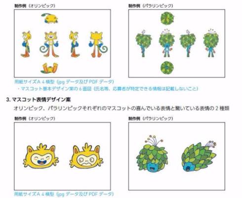 東京　五輪　パラリンピック　マスコット　公募