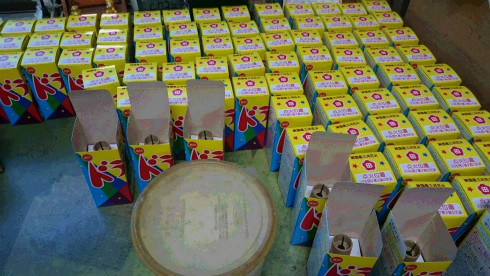 中日ドラゴンズのドラゴン花火