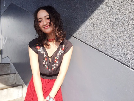 満面笑みの岡田さん