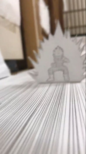 ドラゴンボール 戦い しんらしんげ スマホ 撮影 パラパラ 動画