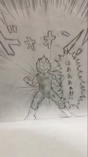 ドラゴンボール 戦い しんらしんげ スマホ 撮影 パラパラ 動画