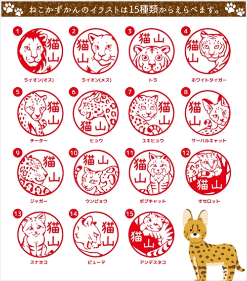 ねこかずかん