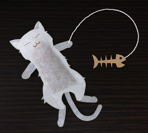 猫のティーバッグ