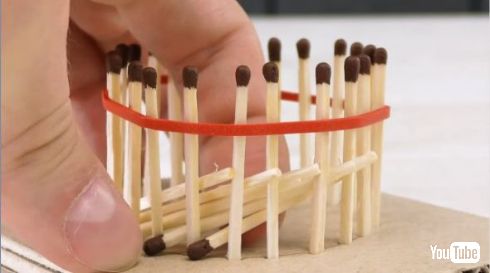 マッチ棒 F1 レーシングカー 作り方 YouTube