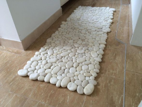 石 カーペット 石畳 フェルト ウール Esty