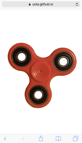 疑似ハンドスピナー