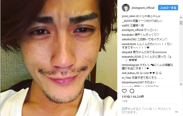 二日酔いの赤西さん