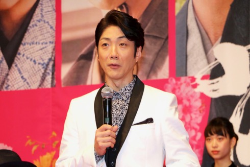 天才花僧・池坊専好を演じる野村萬斎さん