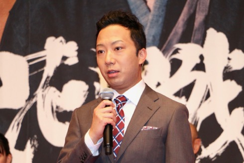 豊臣秀吉を演じる市川猿之助さん