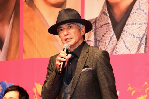 千利休を演じる佐藤浩市さん