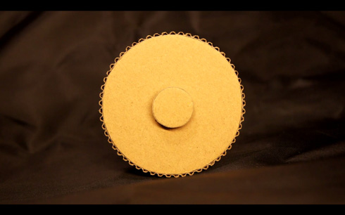 段ボール製ハンドスピナー