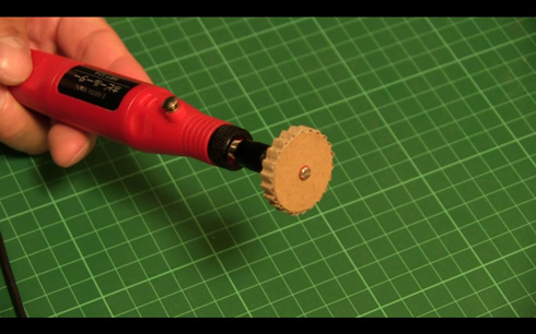 段ボール製ハンドスピナー