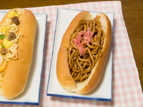 コンビニ焼きそばパン