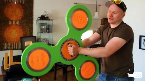 ハンドスピナー 大きい 製作 3Dプリンター