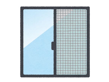 「網戸の正しい位置は右側！」SNSなどで拡散　メーカーは「左右どちらでも使用できます」