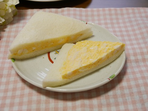 はがしたたまごサンド
