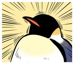 エンペラーといっしょ LINEスタンプ 皇帝 ペンギン 漫画