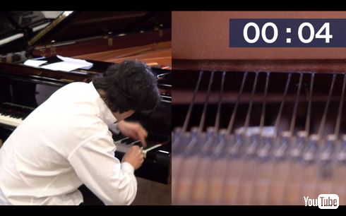 「ピアノ高速連打」の世界ギネス記録