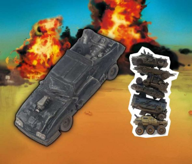 廃車世紀末コレクション カプセル フィギュア マッドマックス