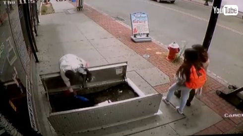 歩きスマホ 落ちる 携帯 怪我