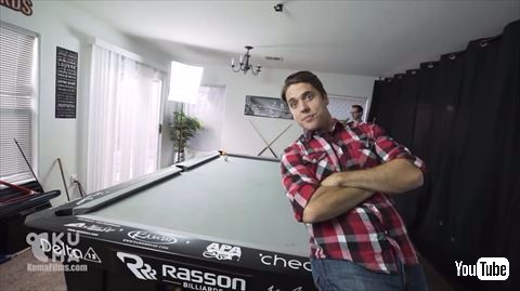 ジャグリング＋ビリヤード