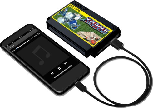 ゼビウス ファミコン モバイルバッテリー