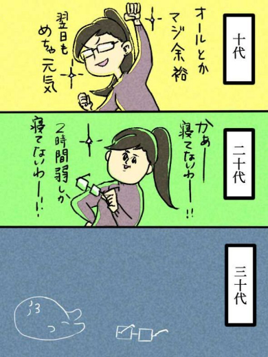 年齢って何だろう 徹夜 30代 漫画