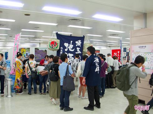 日本酒フェアの様子
