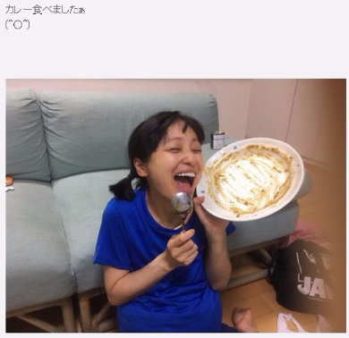 金田朋子　第一子