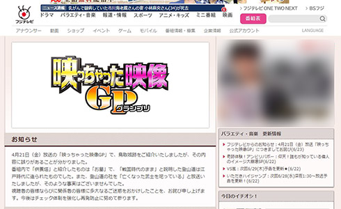 映っちゃった映像GP