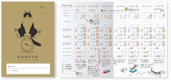 愛猫健康手帳